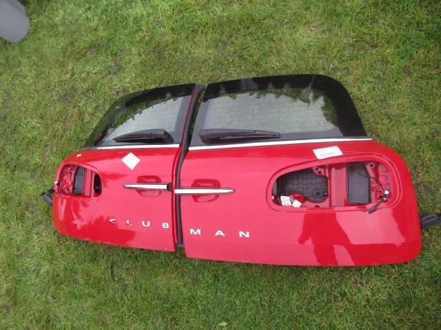 фото №3, Mini clubman f54 крышка багажника задняя задняя chili red 851