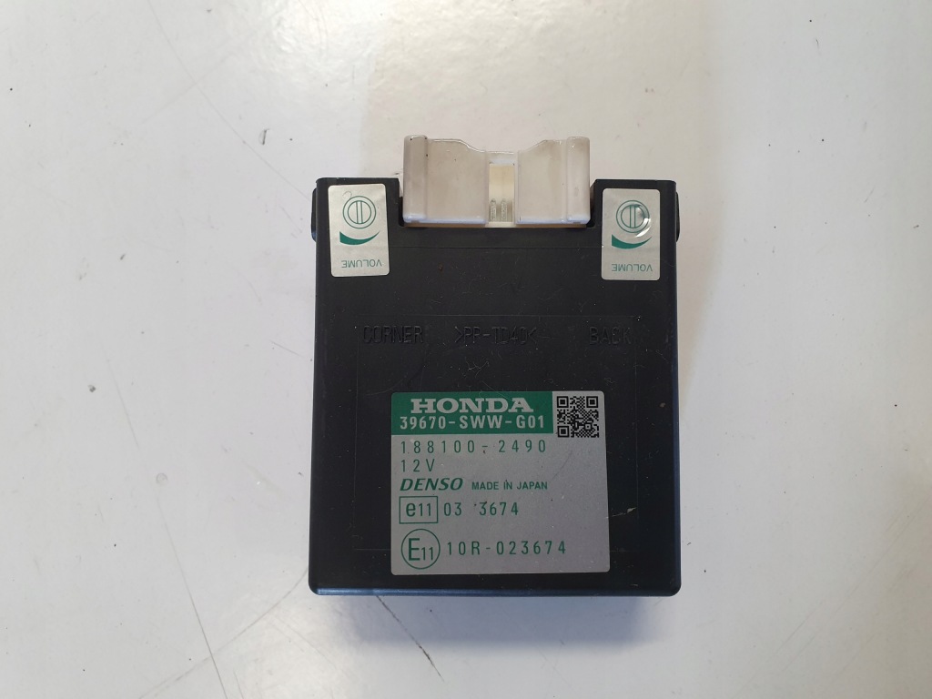 фото №1, Honda cr-v iii модуль блок керування pdc 39670swwg01