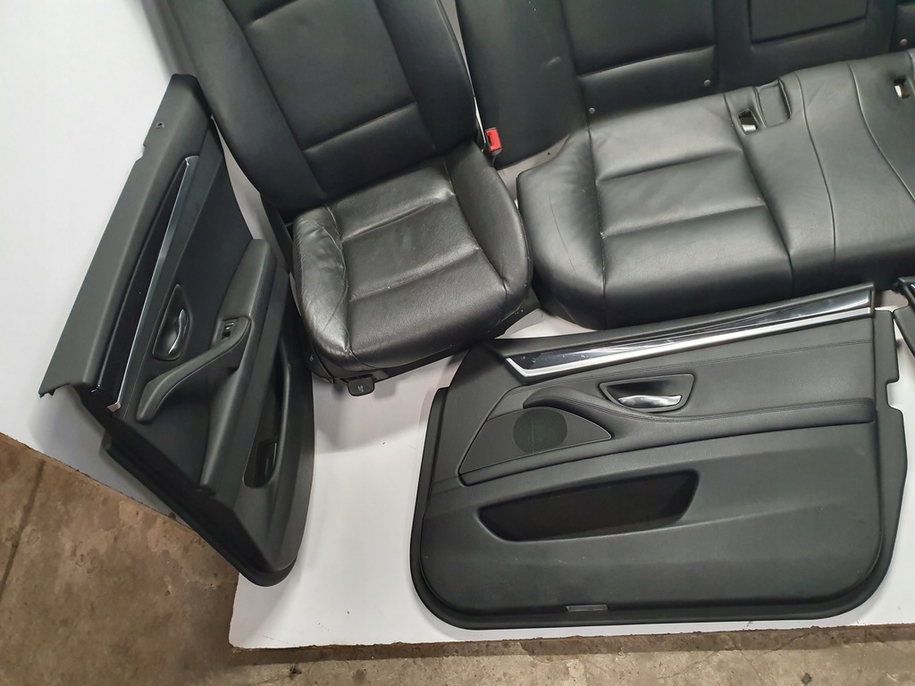 фото №7, Bmw 5 f10 сиденья заднее сиденье обшивки кожа