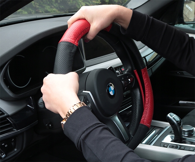 фото №13, Чохол na кермо ze шкіра накладка producen