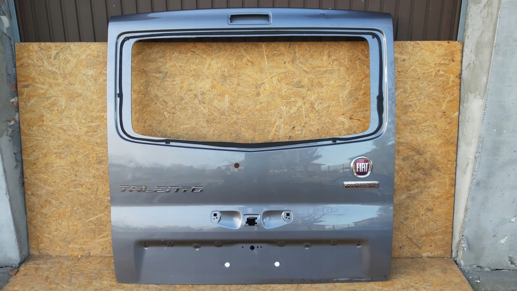 фото №1, Fiat talento кришка багажника задня кришка багажника