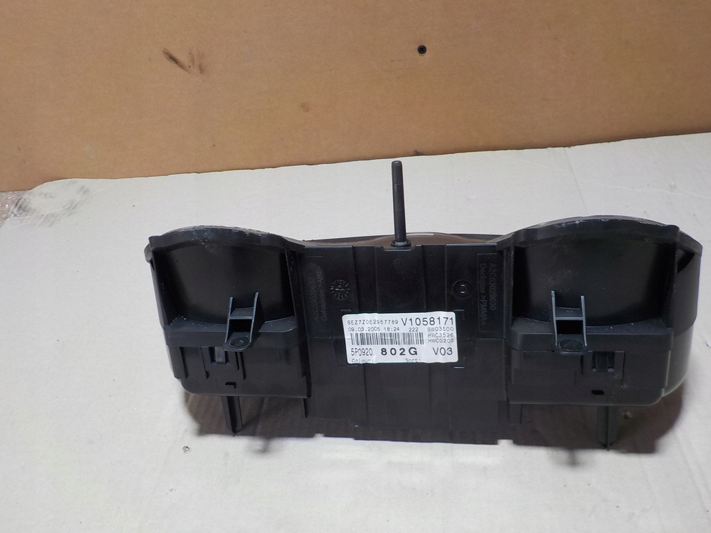 фото №8, Seat altea 1.9tdi лічильник прилади 5p0920802g