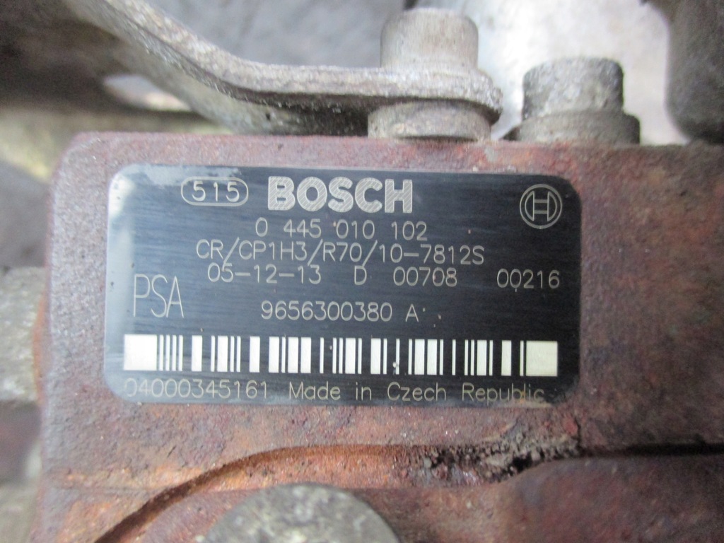 фото №8, Насос впрыскная peugeot 407 1.6 hdi 04-08r