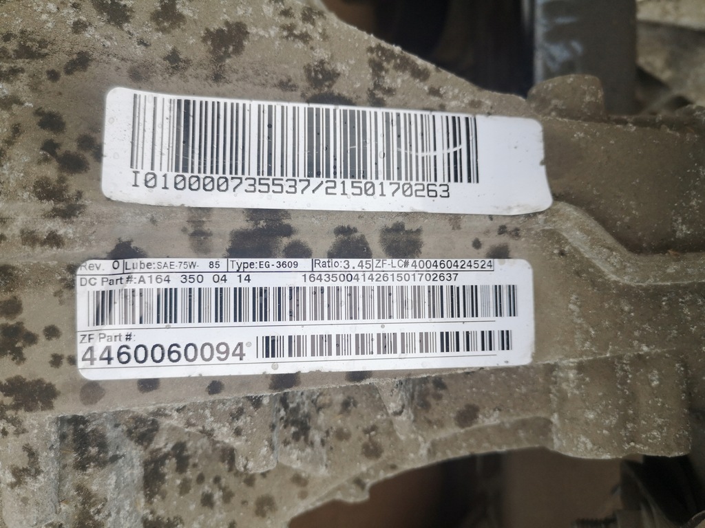 фото №3, Mercedes r klasa w251 3.0 ben міст задній