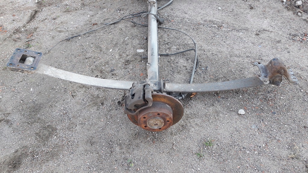 фото №2, Задня oś renault master movano 98-09 pod abs r16