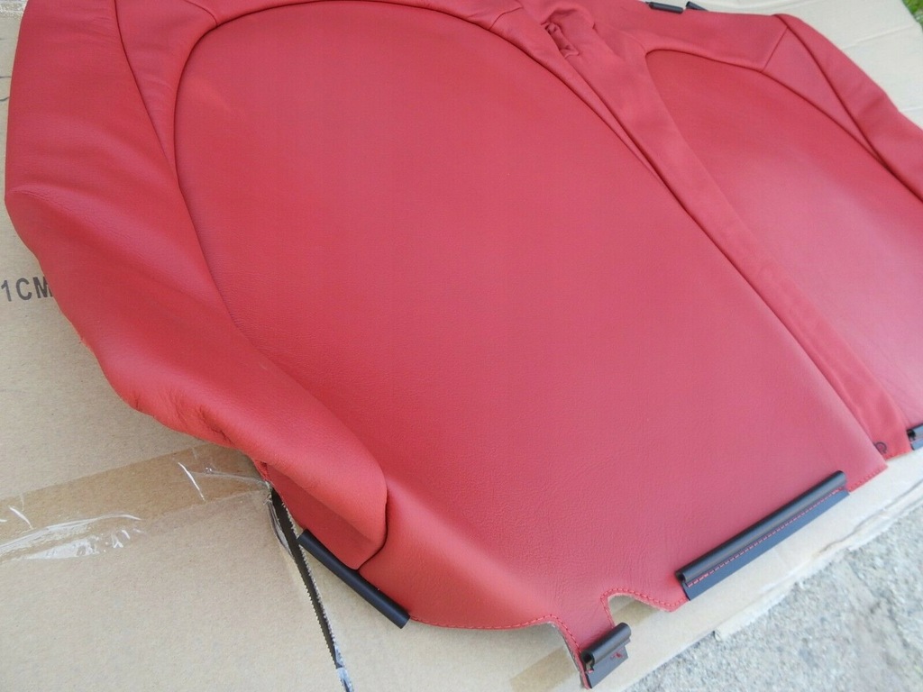 фото №6, Кожа czerwona сиденье сиденье fiat 500 c 07-12