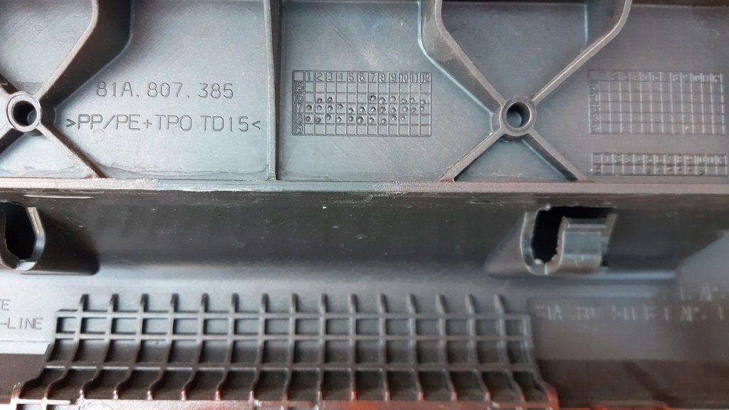 фото №6, Audi q2 81a s-line 16- бампер задній відбивач задня