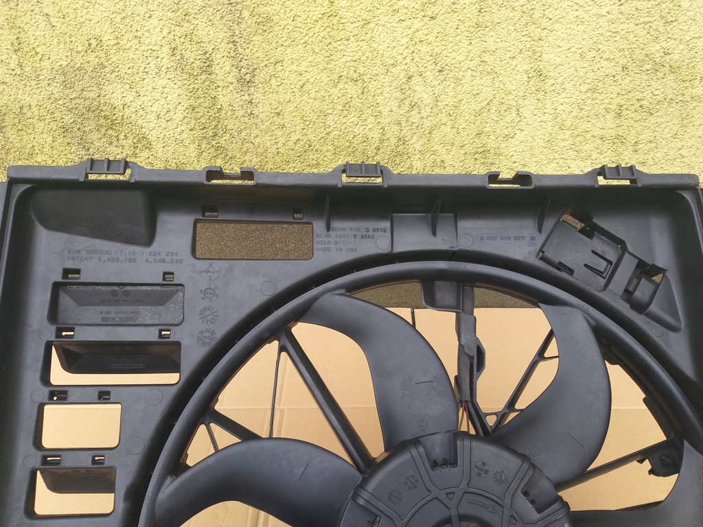 фото №7, Вентилятор радіатор bmw e53 x5 4.8is