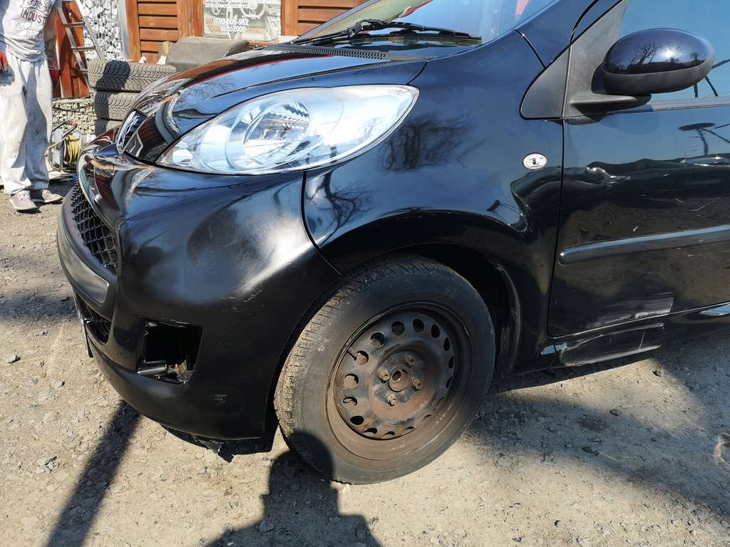 фото №5, Peugeot 107 lift 05-12 перед kpl капот бампер pas