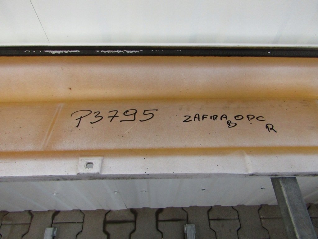 фото №9, Молдинг поріг права opel zafira b opc 05-14 поріг