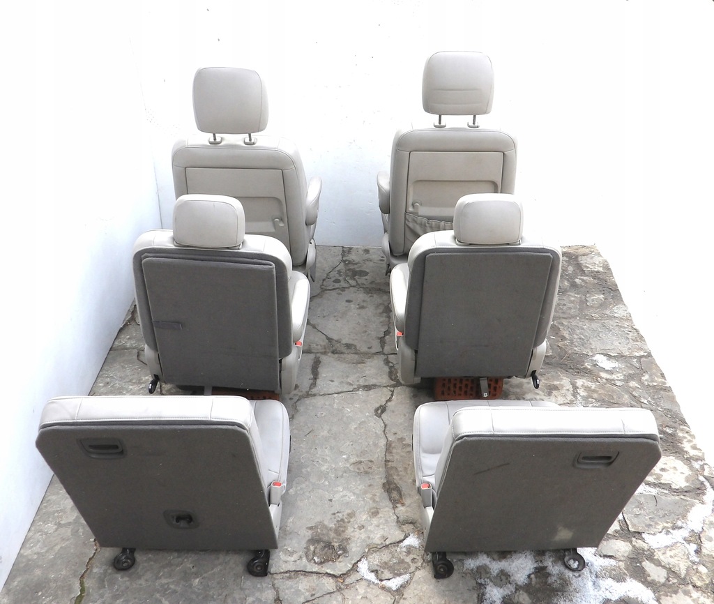 фото №5, Chrysler pacifica комплект 3 szt. сидінь шкіра