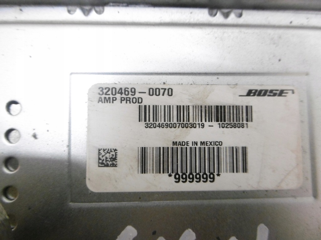 фото №7, Підсилювач радіо bose 320469-0070 infiniti m37