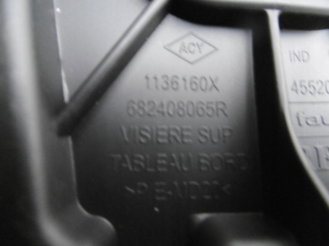 фото №5, Renault clio iv козирок спідометра 682408065r