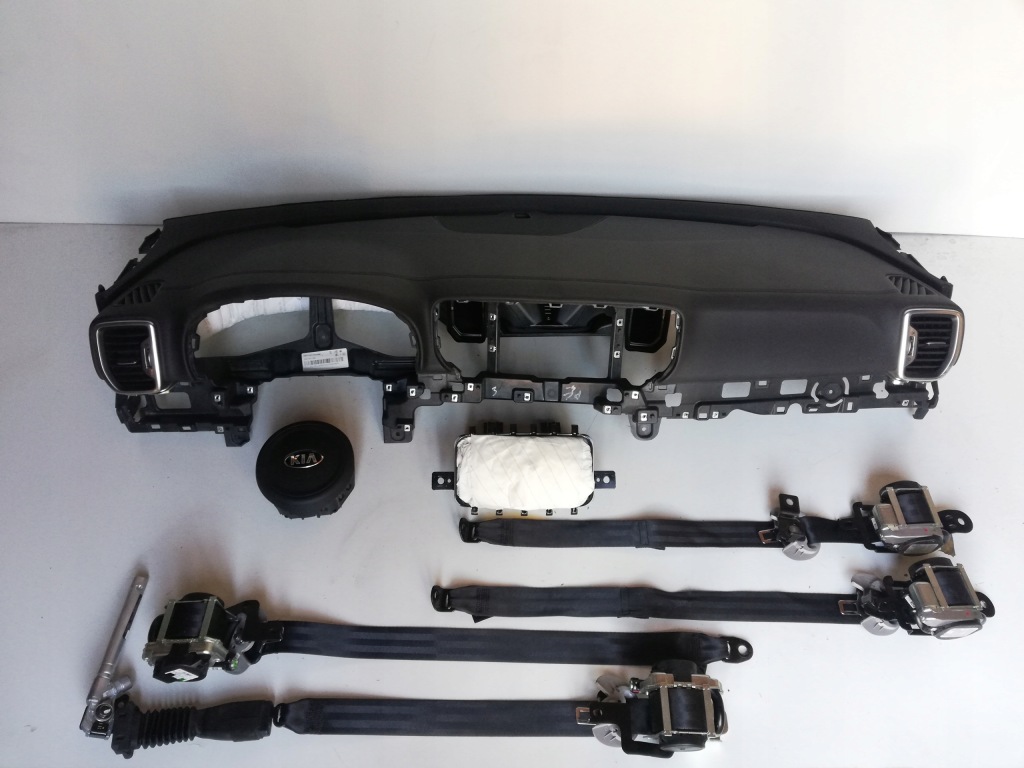 фото №1, Kia sportage 4 iv панель приладів консоль подушка безпеки подушки безпеки ремені оригінал демонтаж