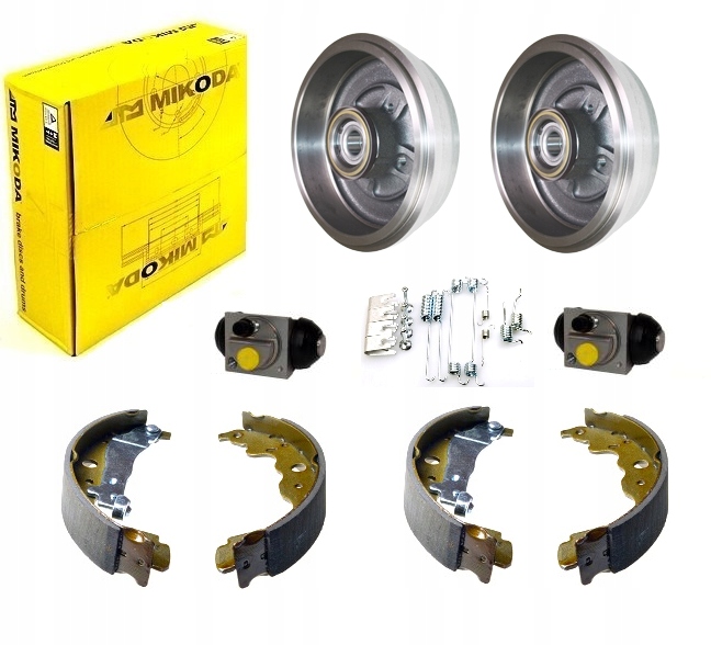 фото №1, Гальмівні барабани гальмівні колодки підшипник renault clio iv captur dacia sandero ii lodgy 228mm