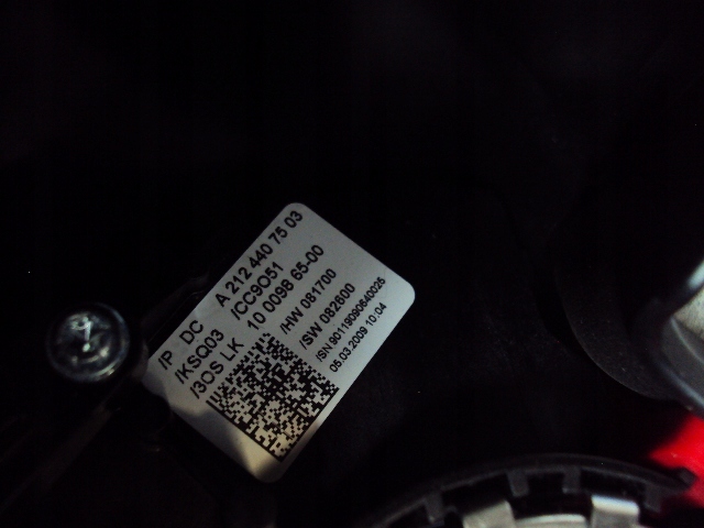 фото №6, Переключатель комбинированный mercedes e-klasa w212