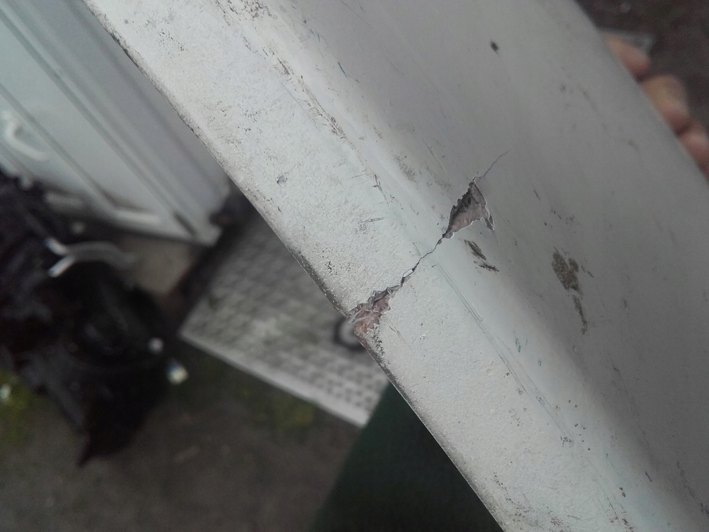 фото №3, Ветровик боковая верхний кабины daf cf cf75 cf85