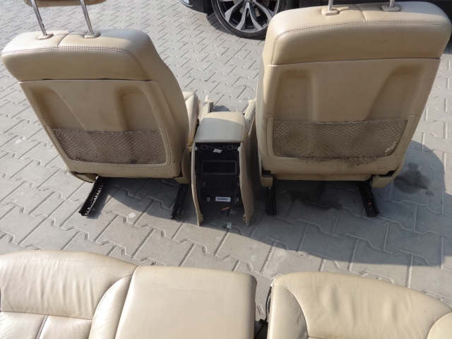 фото №10, Mercedes gl x164 06r- сидіння шкіряний шкіра заднє сидіння