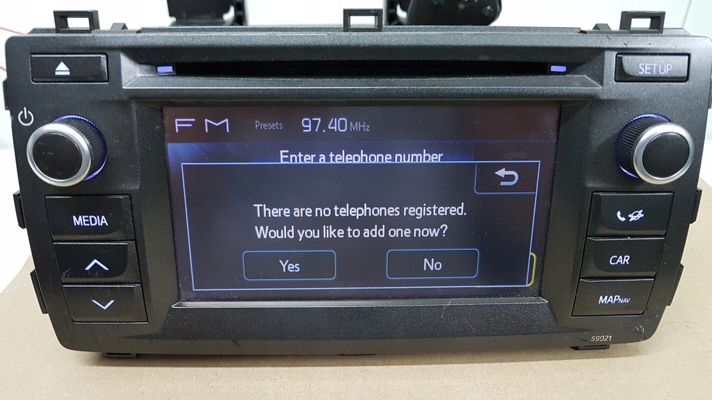 фото №4, Auris ii 12-15 дисплей монітор радіо cd mp3