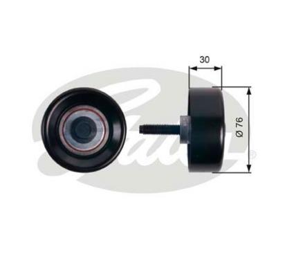 Gates ролик напрямна ремінь ford fiesta/focus 00 Ціна