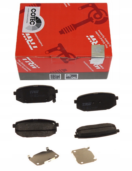 фото №1, Trw гальмівні колодки гальмівні задня hyundai equus centennial