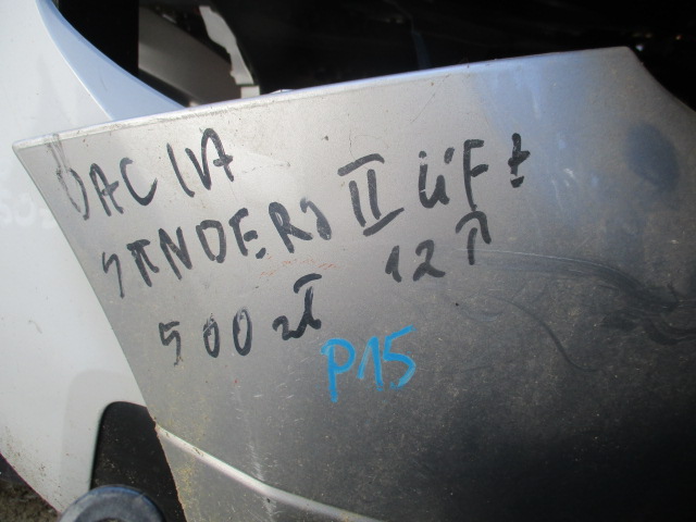 фото №6, Dacia sandero ii lift бампер перед передній 12-