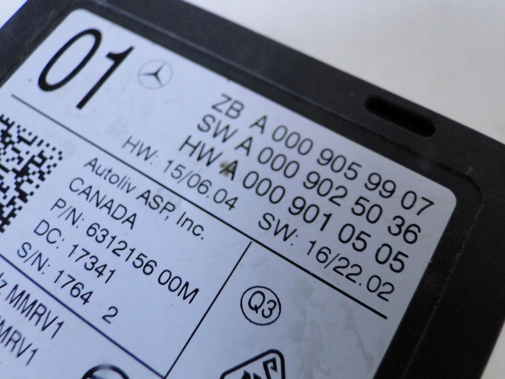 фото №4, Mercedes 217 w222 257 радар distronic a0009059907