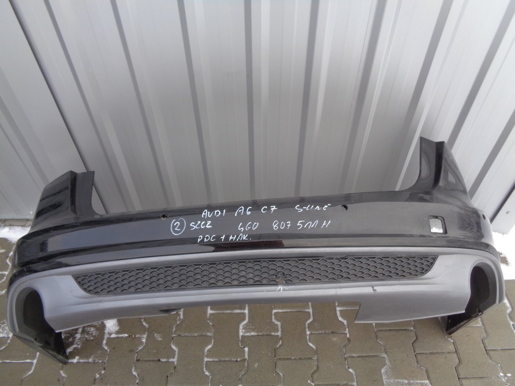 фото №1, Audi a6 c7 4g s line 4g9 kombi avant бампер задня