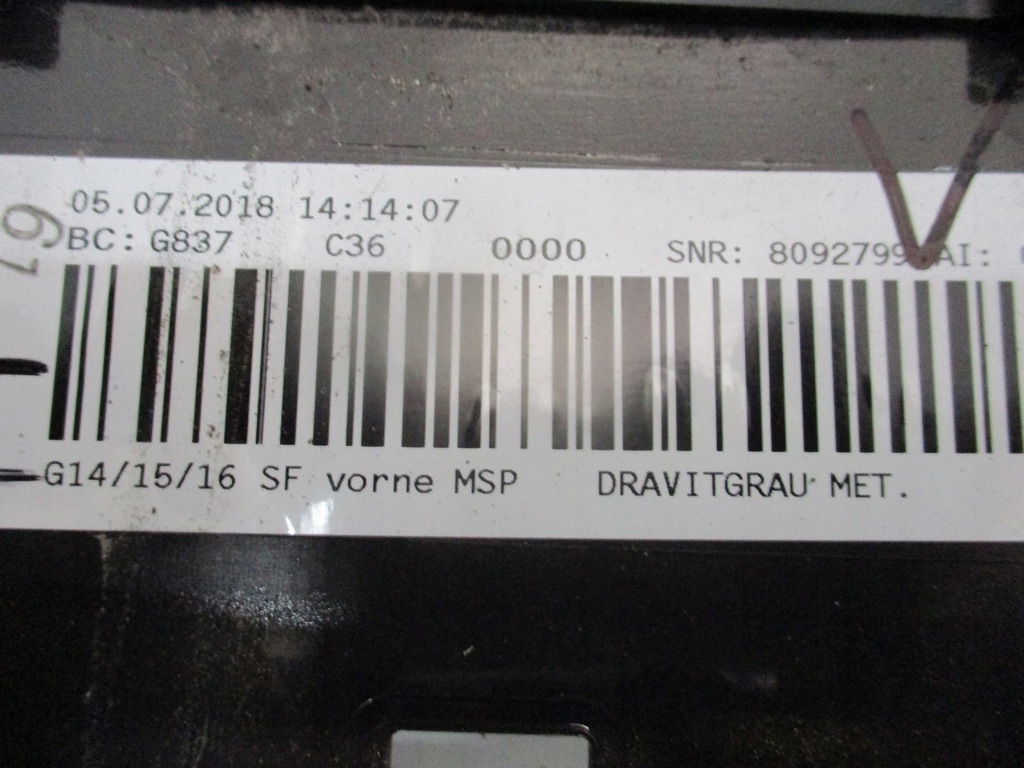 фото №7, Бампер bmw 8 g14 g15 g16 6x pdc usa