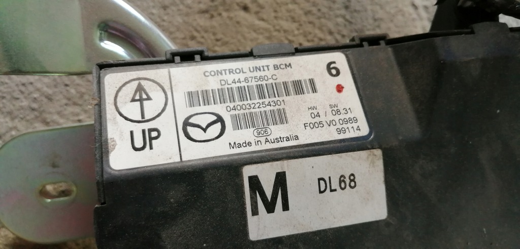 фото №5, Mazda 2 07-14 1.3 b бортовий комп'ютер набір запуск