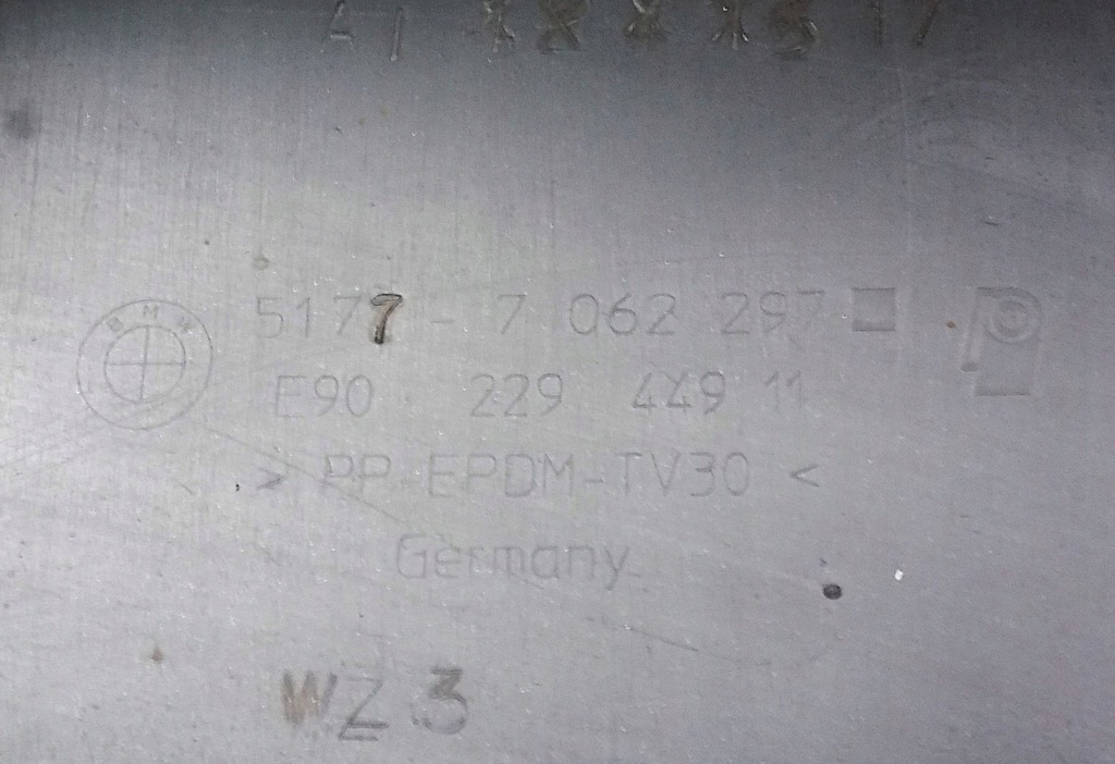 фото №13, Молдинг порог левая bmw 3 e90 e91 black sapphire