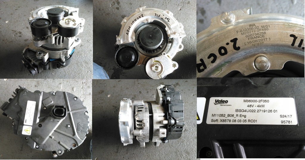 фото №1, Hyundai tucson ii 2018- 2.0crdi hev генератор