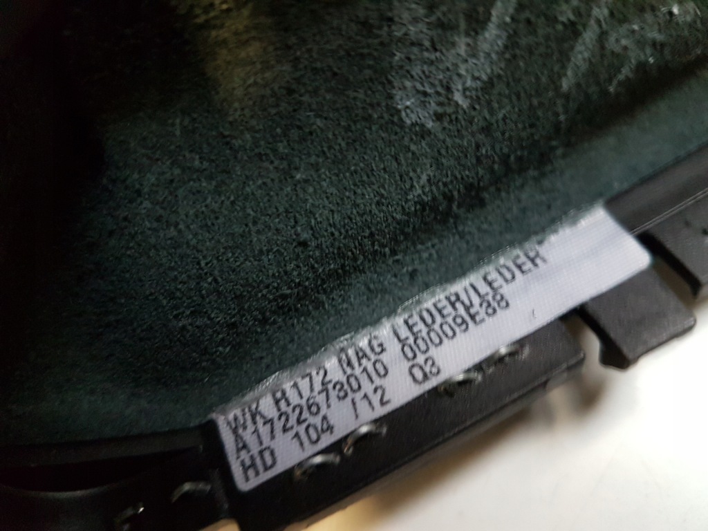 фото №5, Ручка перемикання передач чохол mercedes slk w172 r172