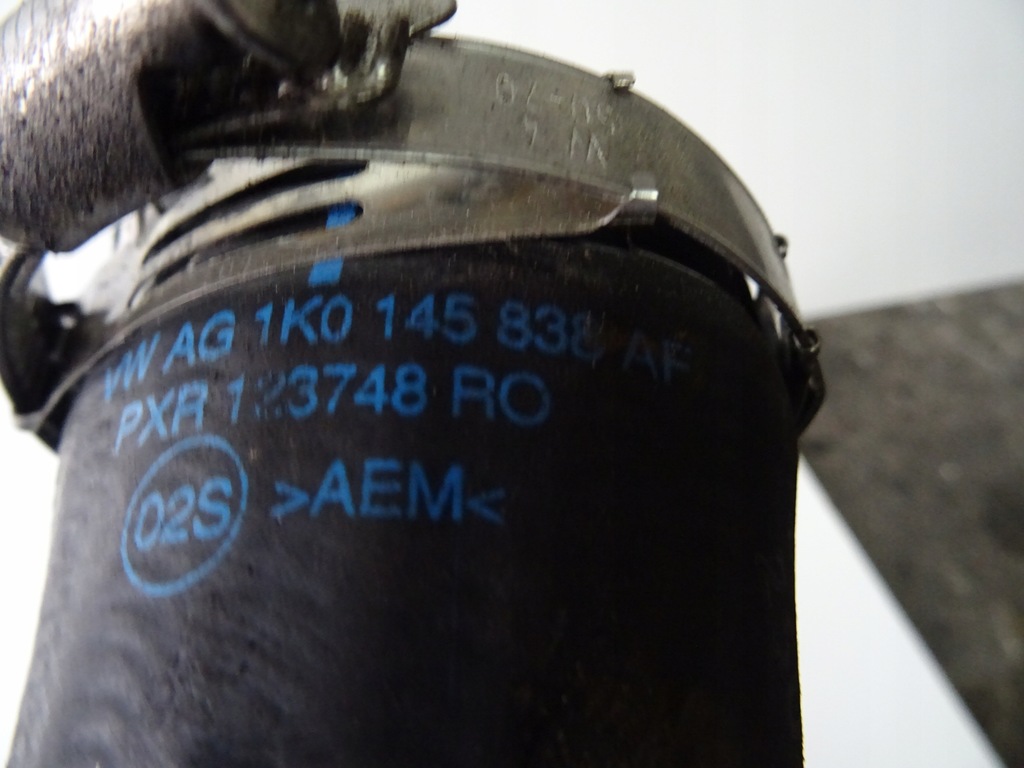 фото №6, Vw beetle 5c 2.0 tdi труба інтеркулер 1k0145770ae