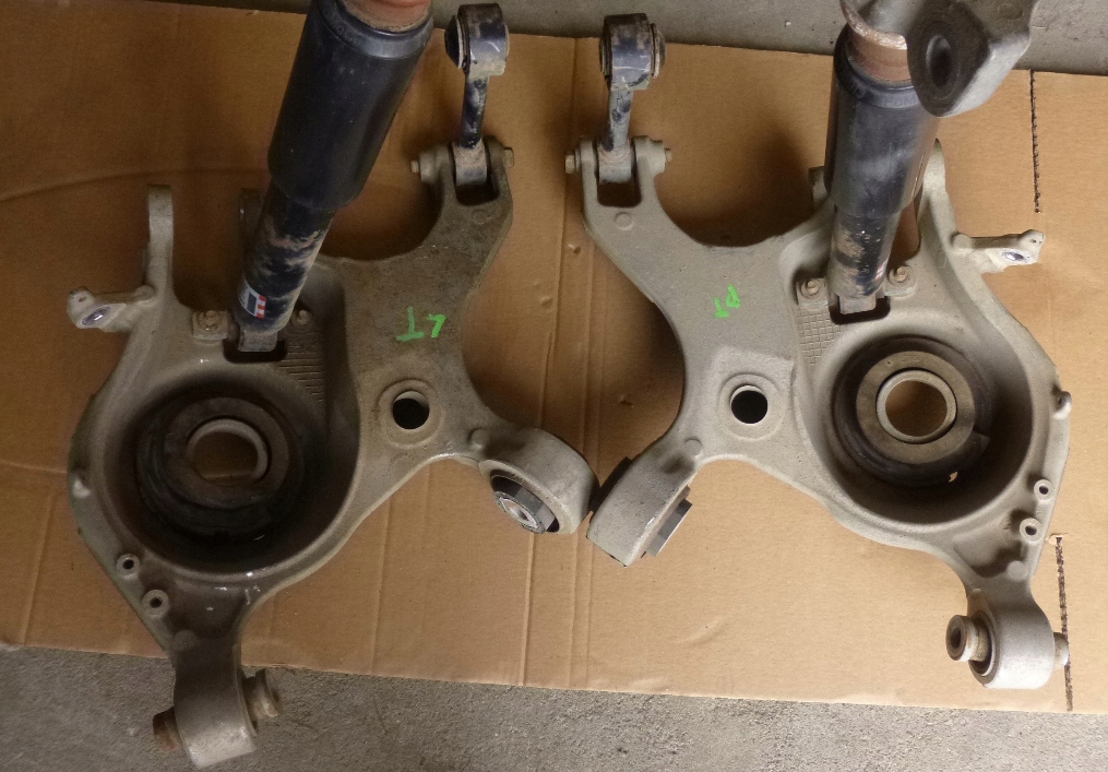 фото №4, Ford mondeo mk5 fusion рычаг ступица задняя