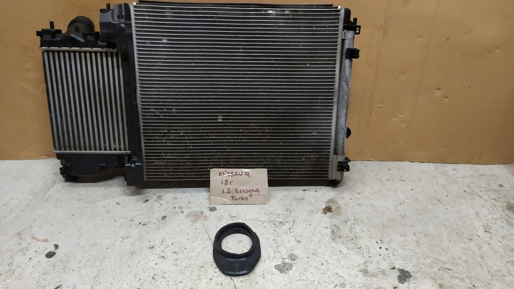 фото №1, Комплект радіатор nissan qashqai ii 1.5dci 1.2dig-t