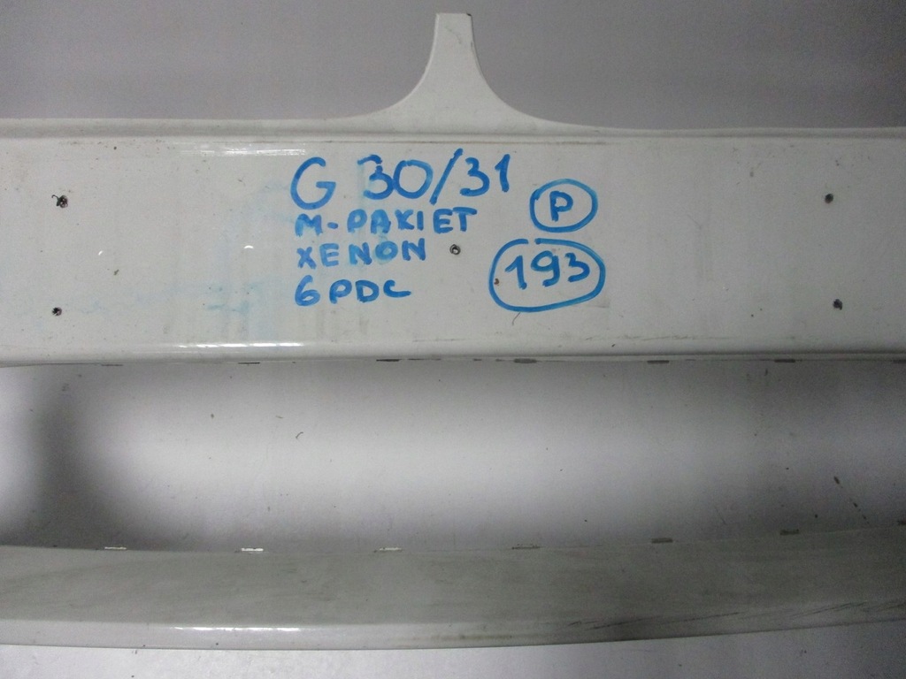 фото №7, Бампер bmw 5 g30 g31 pod 6 pdc голий