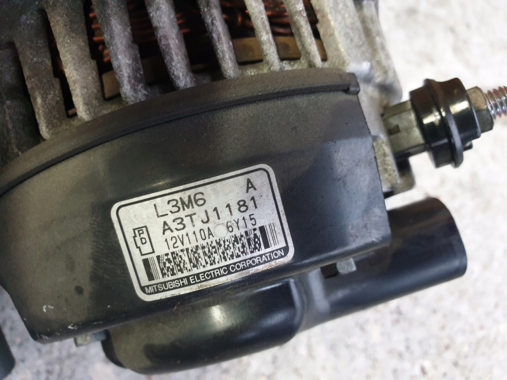 фото №3, Mazda 3 bk 6 cx-7 mps 2.3t генератор l3m6