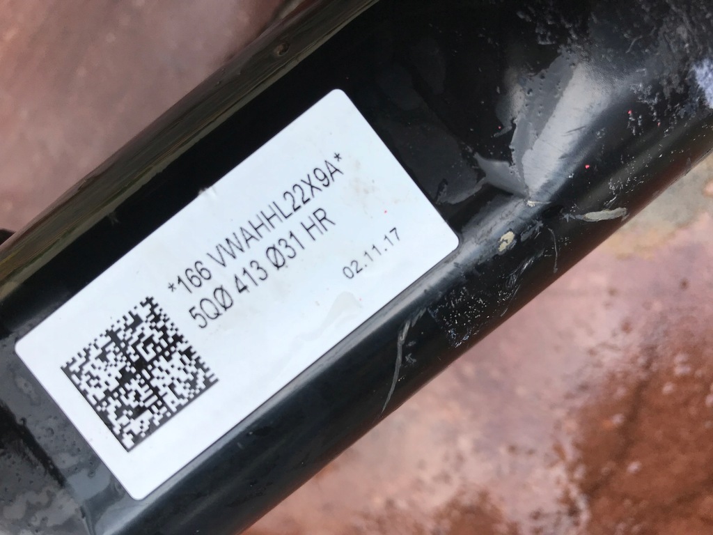 фото №3, Vw t-roc audi q2 поворотний кулак амортизатор правий