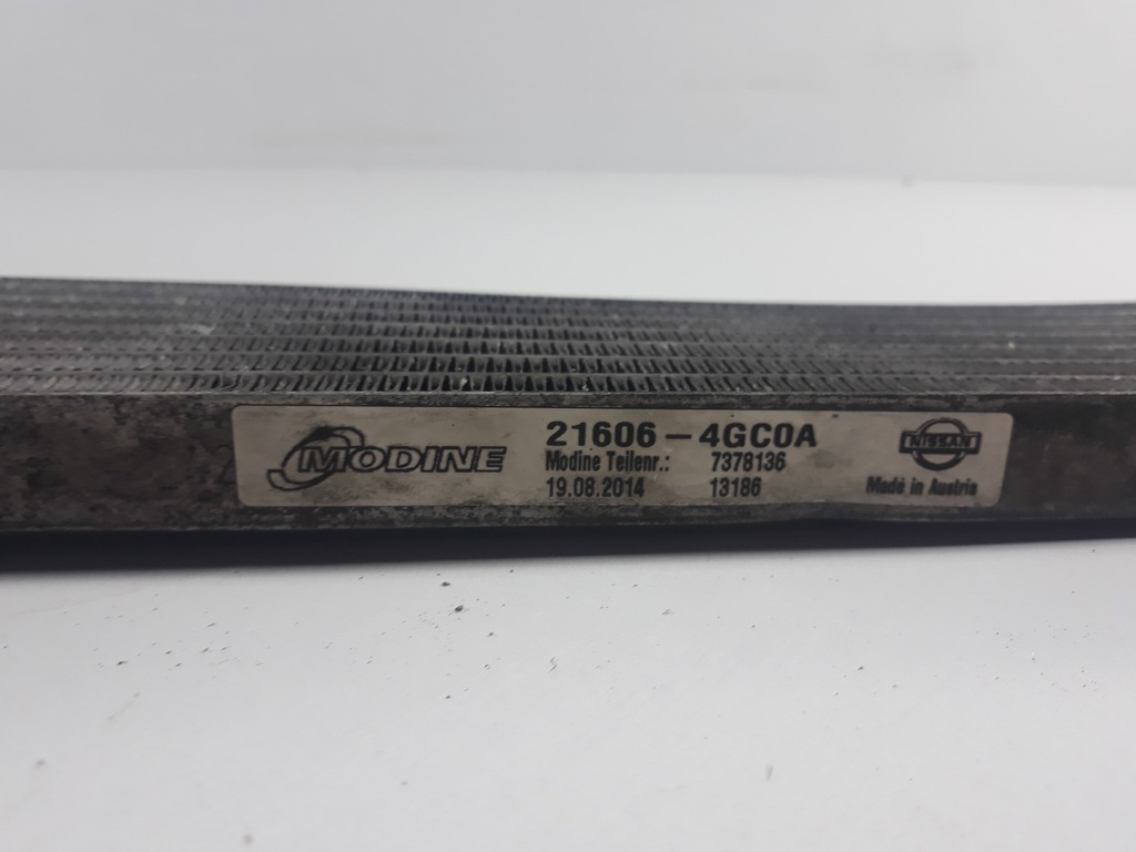 фото №10, Infiniti mercedes 2.2d радіатор радіатор оливи 0005010765