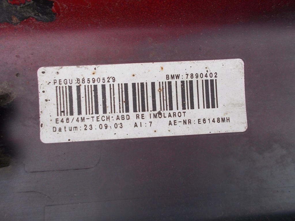 фото №6, Пороги накладки пороговые наружное bmw e46 sedan kombi m-pakiet imolarot