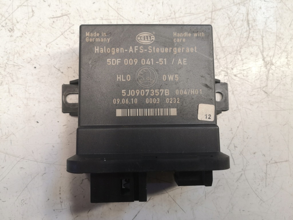 фото №1, Модуль света skoda fabia ii 5j0907357b