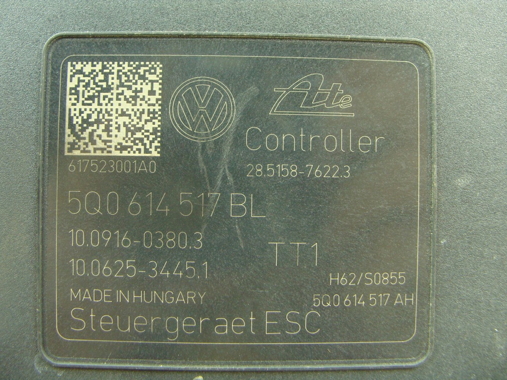 фото №5, Abs vw golf passat 5q0614517bl