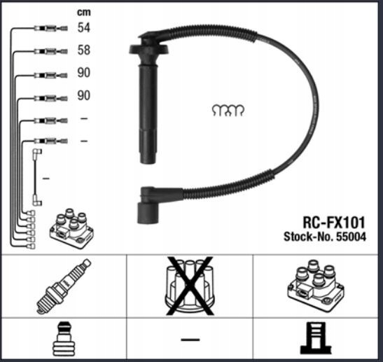 фото №2, Провода ngk rc-fx101 55004