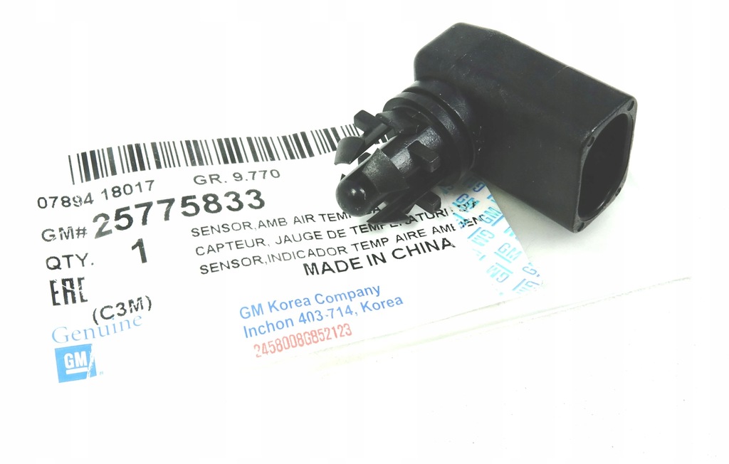 фото №1, Датчик температуры наружной zafira c ampera