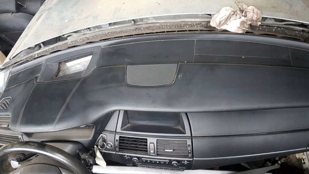 фото №5, Приборная панель подушки безопасности шторки безопасности кожа head-up bmw x6 e71