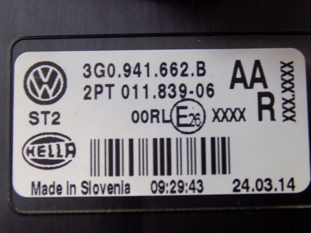 фото №8, 3g0941662b світло денні протитуманна фара vw passat b8