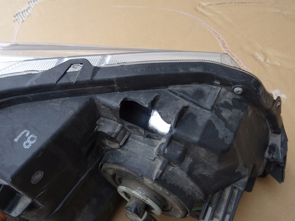 фото №3, Subaru forester iv 15-18 ксенон левый led + направляющая