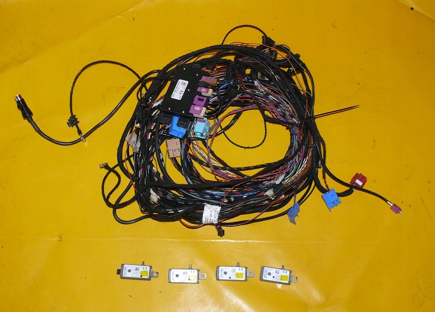 фото №1, Электропроводка аудио радио динамиков audi a6 c5 lift