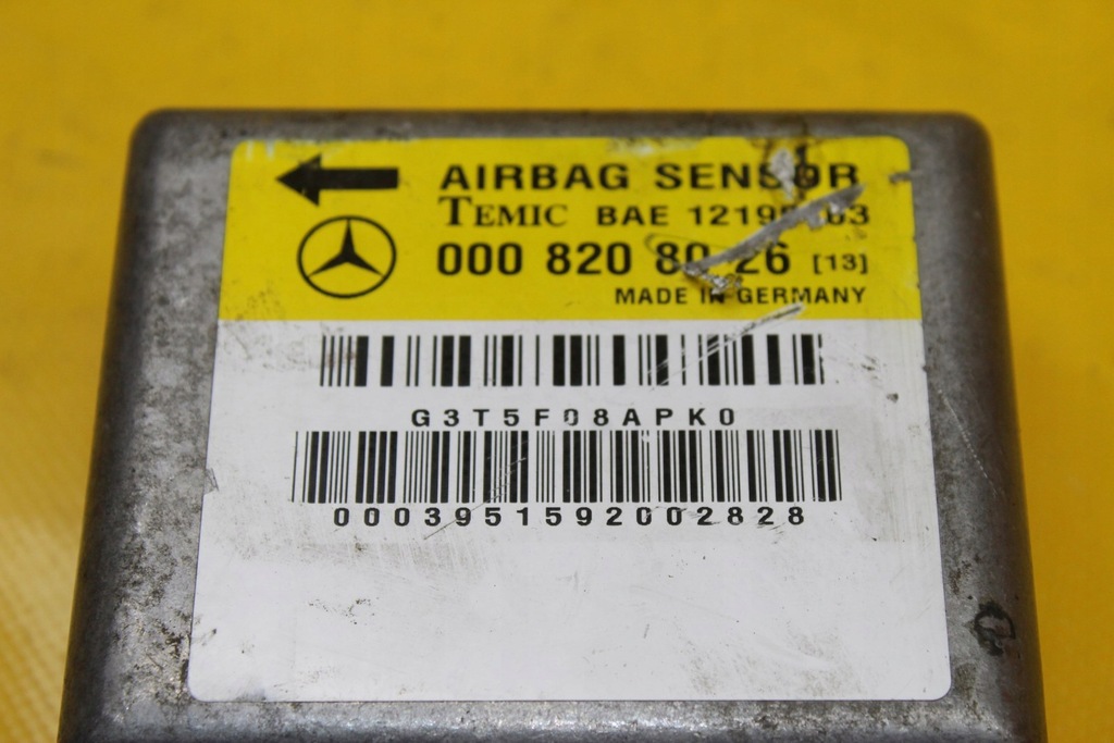 фото №5, Модуль датчик подушка безопасности mercedes w202 0008208026